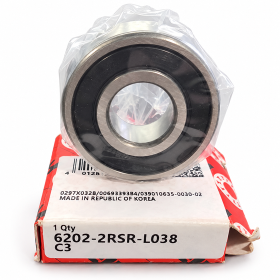 FAG 6202-2RSR-L038 C3 Deep Groove Ball Bearing – NOS