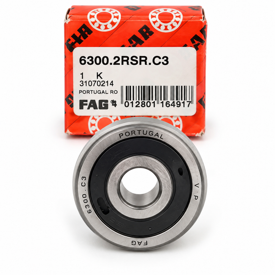 FAG 6300.2RSR.C3 Deep Groove Ball Bearing – NOS
