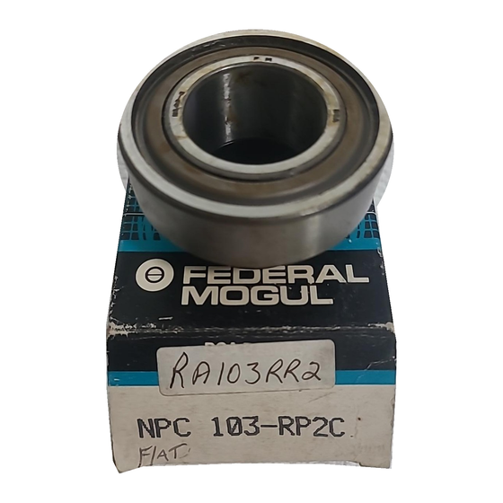 Federal-Mogul NPC103-RP2C — NOS Insert Bearing — USA