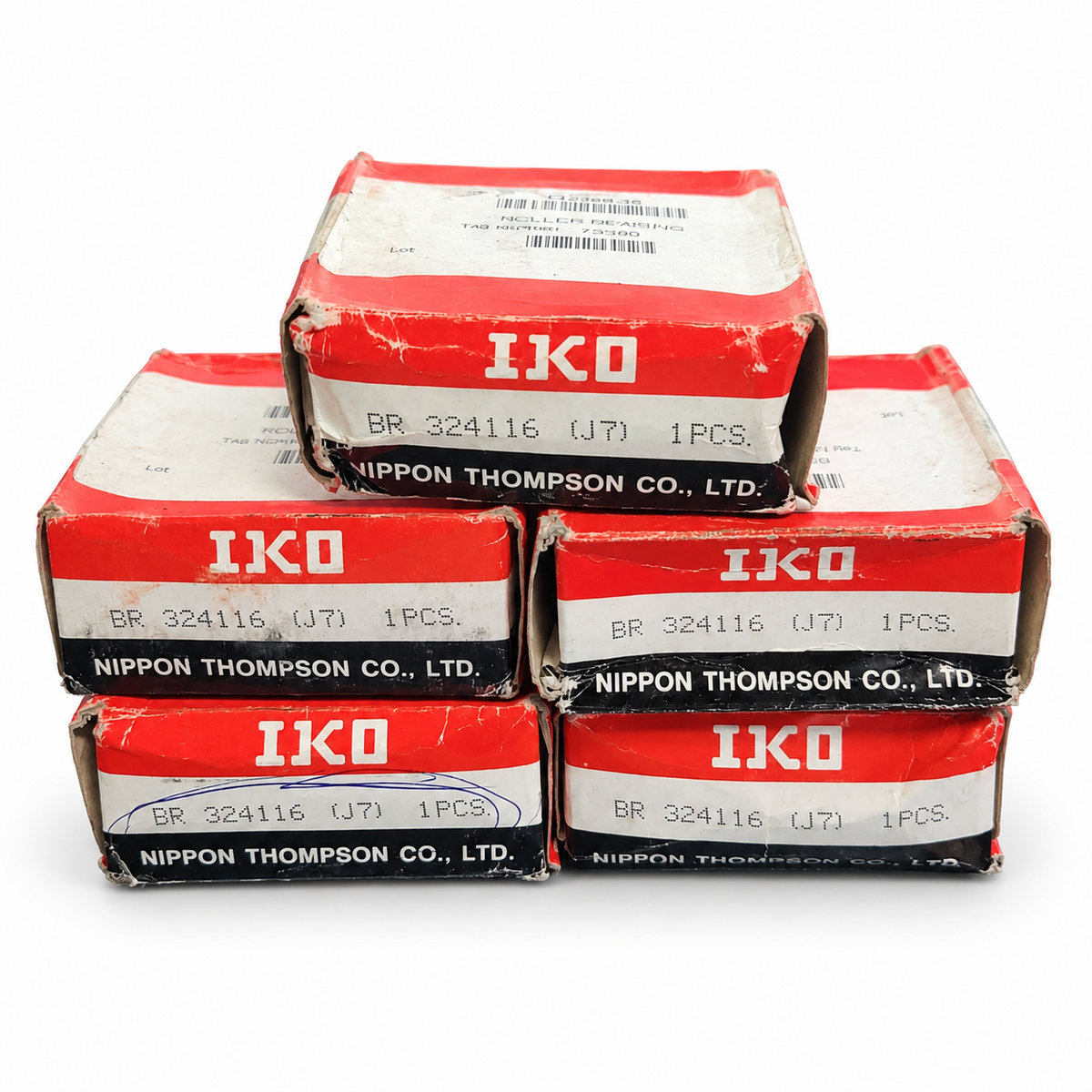 IKO BR 324116 J7 original bearing boxes on white background