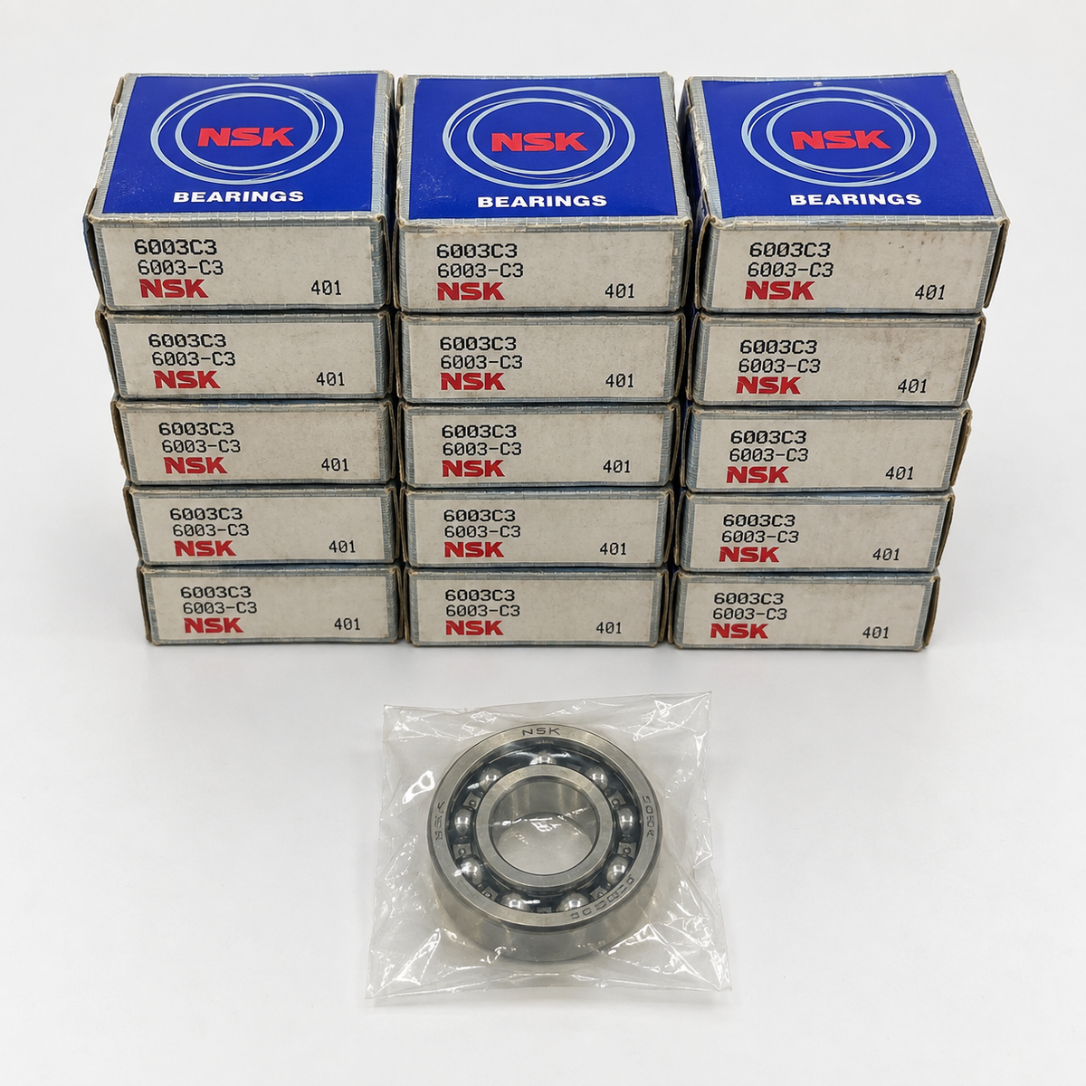NSK 6003C3 / 6003-C3 Deep Groove Ball Bearing - NOS — product image