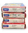 SKF Explorer 6311 JEM USA-made NOS bearing boxes on white background