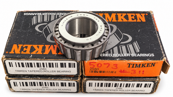 TIMKEN 2580 Tapered Roller Bearing Cone – Brazil – NOS