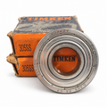 Timken 305SS NOS bearing marked Turkey with original boxes on white background