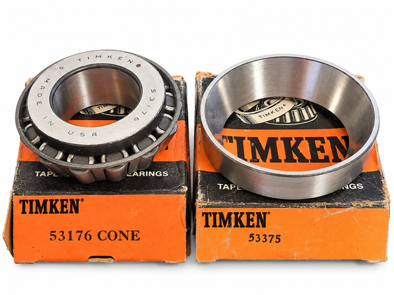 TIMKEN 53176/53375 Tapered Roller Bearing Set - NOS